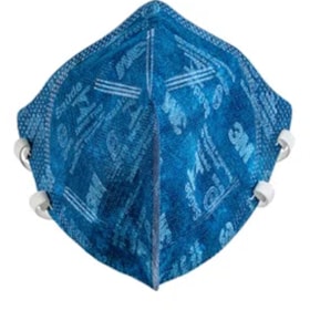 MASCARA DESCARTAVEL PFF1 S/VALV. 9810 PO/NEV