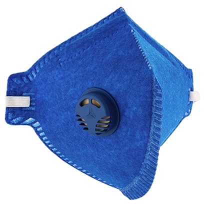 Máscara Respiratória PFF2 com válvula CA38509-d097a260-e6d3-4eb8-9dda-101dbfa01acb