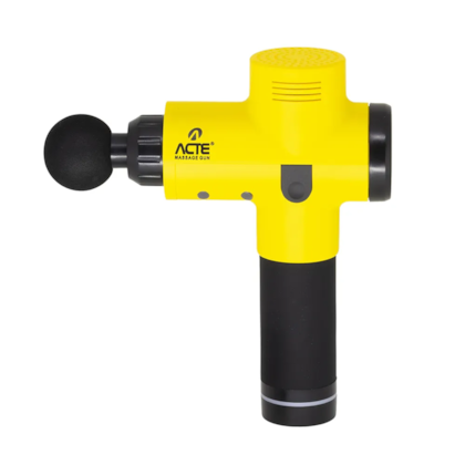 Massageador Profissional Massage Gun Amarelo R16-A Acte Sports