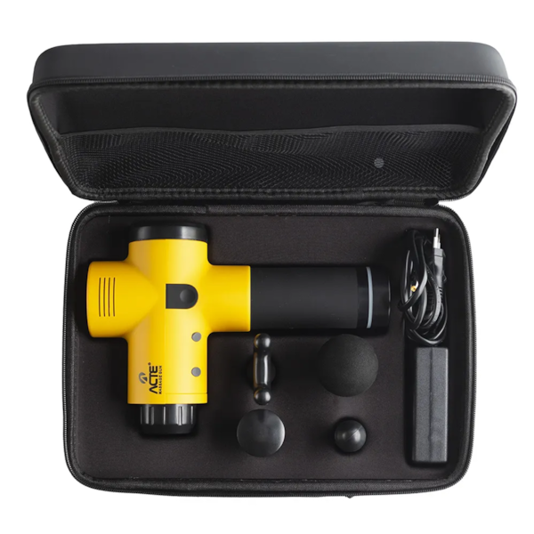 Massageador Profissional Massage Gun Amarelo R16-A Acte Sports-3c6dc77b-6467-460c-93af-5ea0d8e65d9c