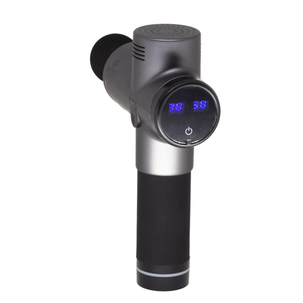 Massageador Profissional Massage Gun Prata R16-P Sports Acte -c415c94a-f4fd-459e-b5b4-2e5d59d46548