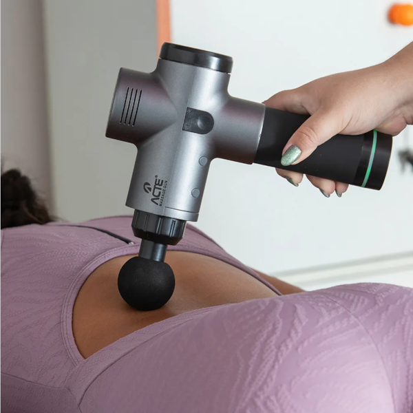 Massageador Profissional Massage Gun Prata R16-P Sports Acte -2754a14d-a94e-4103-8efe-7f12aa66462c