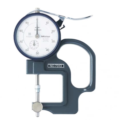 Medidor de Espessura Manual Analógico P/ Lentes 10mm Mitutoyo-6aa91804-ab9b-4a91-8774-4bedbf26bd72