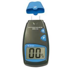Medidor de Umidade de Madeira a Bateria 9V Display LCD MWD-14A Minipa
