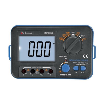 Megômetro Digital 3 1/2 MI-1000A Minipa