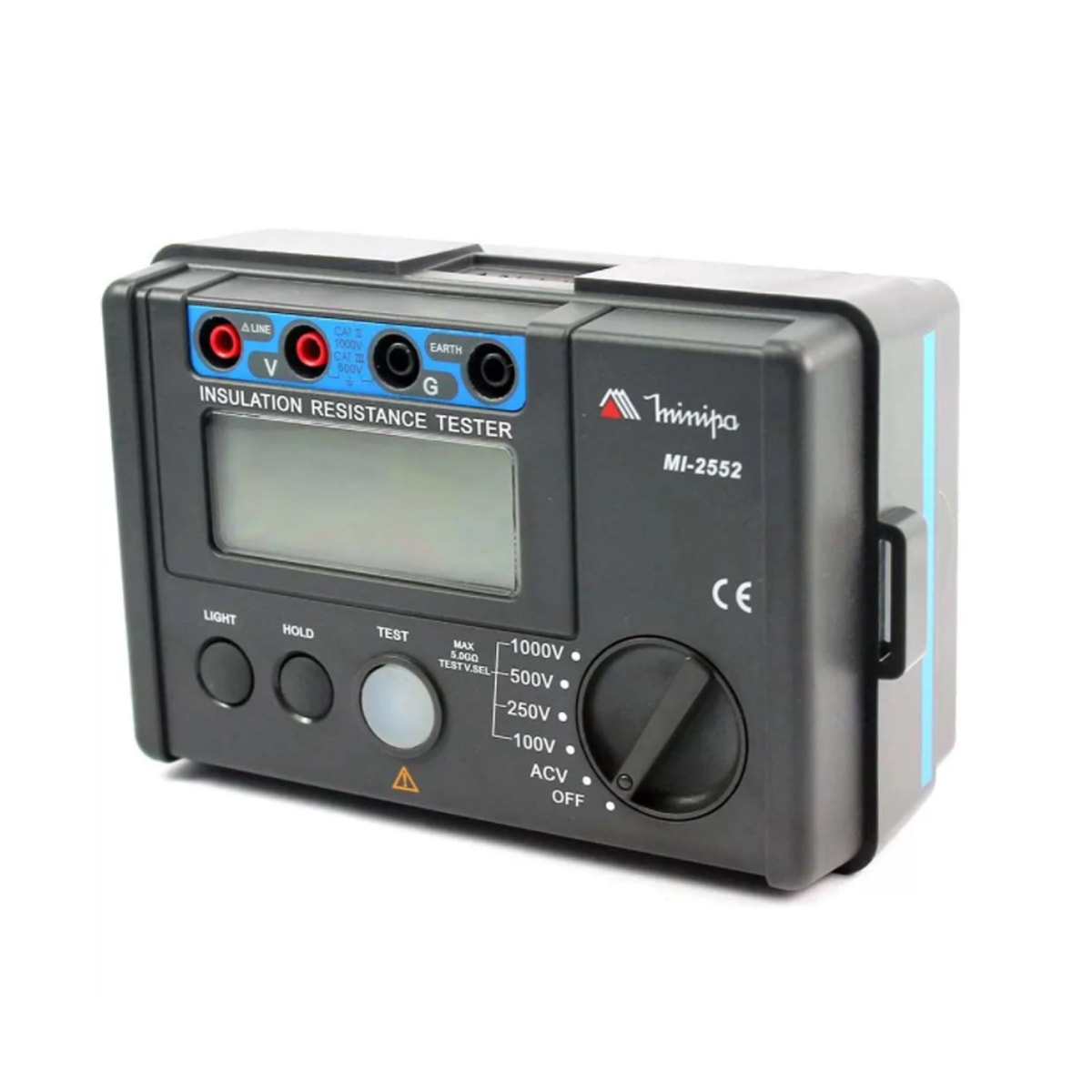 Megômetro Digital CAT III 600V MI-2552 Minipa | Ultra Maquinas