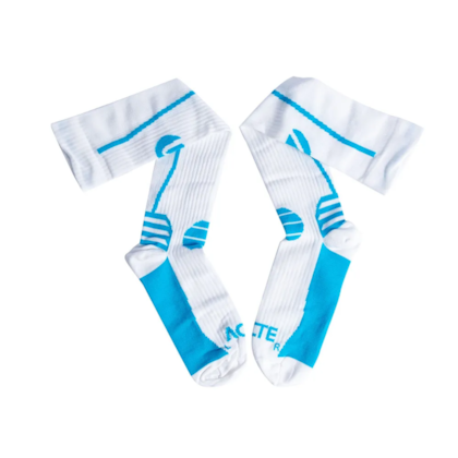 Meia de Compressão Fitness Branco e Azul Tamanho 33-38 F1-BA Acte Sports-9723578a-ad4e-4013-987f-142583e59d7c