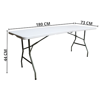 Mesa De Camping Retrátil Ergonomica Dobravel Branco IWMCD18376 Importway-4d138309-9418-45ae-9307-f39e6d038609