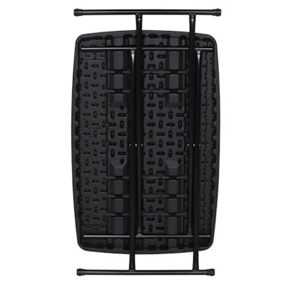 Mesa Dobrável Portátil Preta Com Ajuste de Altura 76cm Bel-789351b3-53b4-46fc-81bb-b59e3c7c8ba1