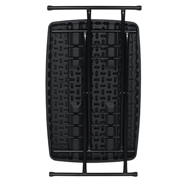 Mesa Dobrável Portátil Preta Com Ajuste de Altura 76cm Bel-7aa41eb7-e63b-4e3d-bd09-727d4e7e2097