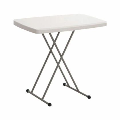 Mesa Dobrável Robust Ajustável Branco 80cm 291101 Nautika