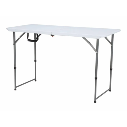 Mesa Dobrável Robust Portátil Branco 1,20m 291102 Nautika