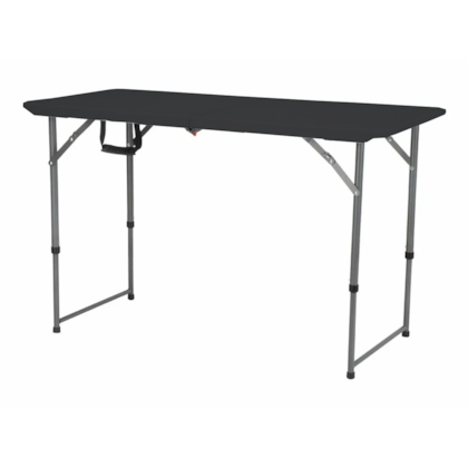 Mesa Dobrável Robust Portátil Preto 1,20m 291102 Nautika