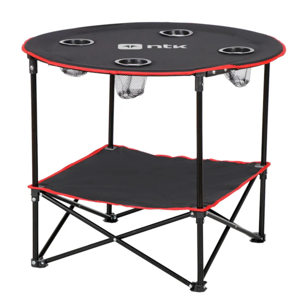 Mesa Lua Dobrável Camping Em Aço Com Porta Copos 291145 Nautika-cd1459b3-3865-4e34-823d-561f91c91602