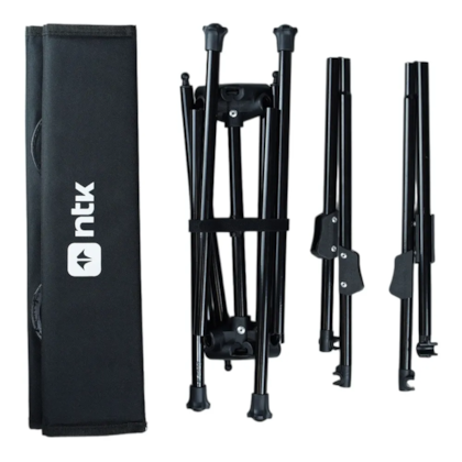 Mesa Mobi Dobrável Estrutura de Aço Porta-Copos Preto Nautika-ac7d4899-8240-4e1f-9586-ba81d42a82ef