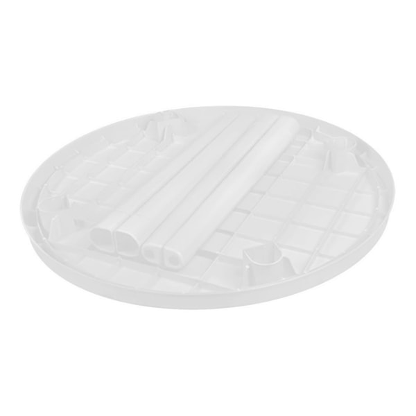 Mesa Redonda Marceneiro 90cm em Polímero Branca Solplast-66c1c98d-552a-4197-8bfd-4b9eafbfd391