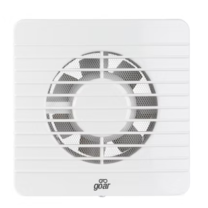 Micro Ventilador Exaustor 10Cm Branco 127V EXB101 Goar