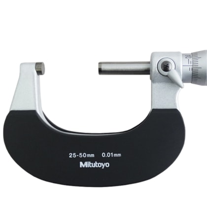 Micrômetro Ext Arco Esmaltado 25-50mm c/ Catraca Mitutoyo-90c0b369-a3d9-47d2-b443-5658d35f630f