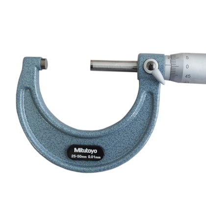 Micrômetro Ext Arco Esmaltado 25-50mm c/ Catraca Mitutoyo-eaa5604e-41c0-4008-ba7d-9716e156486a