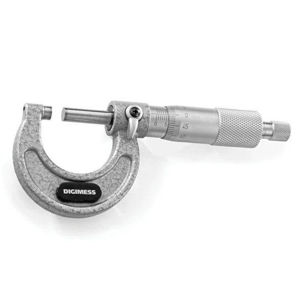 Micrômetro Ext Arco Ferro Fundido 0-25mm Digimess-530303f3-c151-492b-8119-6d3cfe954249
