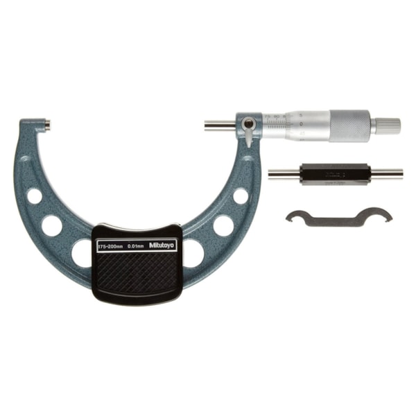 Micrômetro Externo com Catraca 200mm Mitutoyo-8e54246b-4d43-4f2c-a386-15756295e497