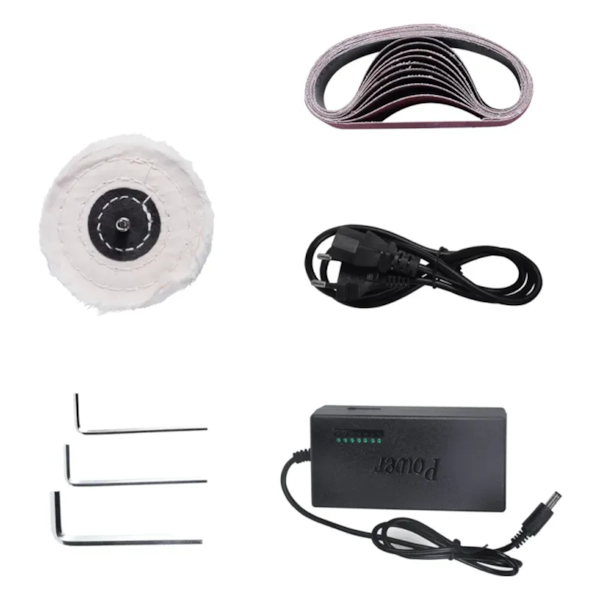 Mini Lixadeira Elétrica de Cinta Bivolt + 10 Cintas de Lixa 289077 Worker -1dc4a2b6-d62f-49e5-9f75-50b226d86a6c