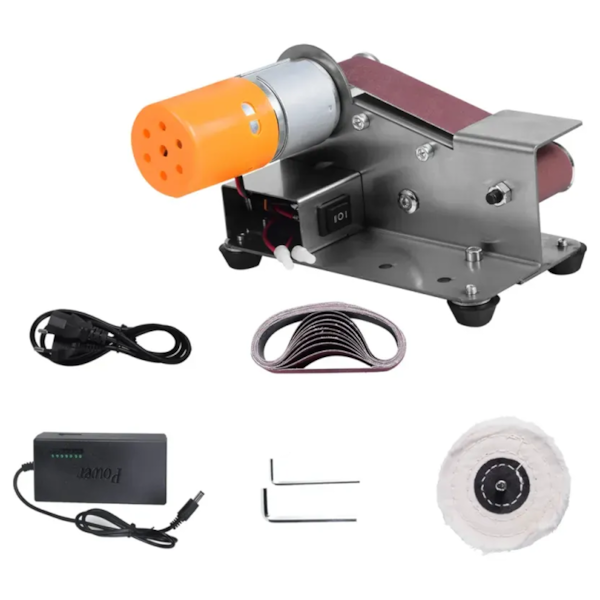 Mini Lixadeira Elétrica de Cinta Bivolt + 10 Cintas de Lixa 289077 Worker -912aeddc-755a-43df-94e4-61062d604188