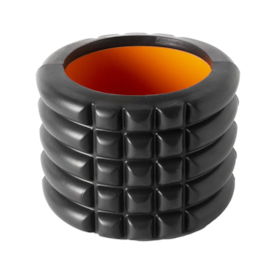 Mini Rolo Para Massagem de Liberação Miofascial Preto/Laranja T165 Acte Sports