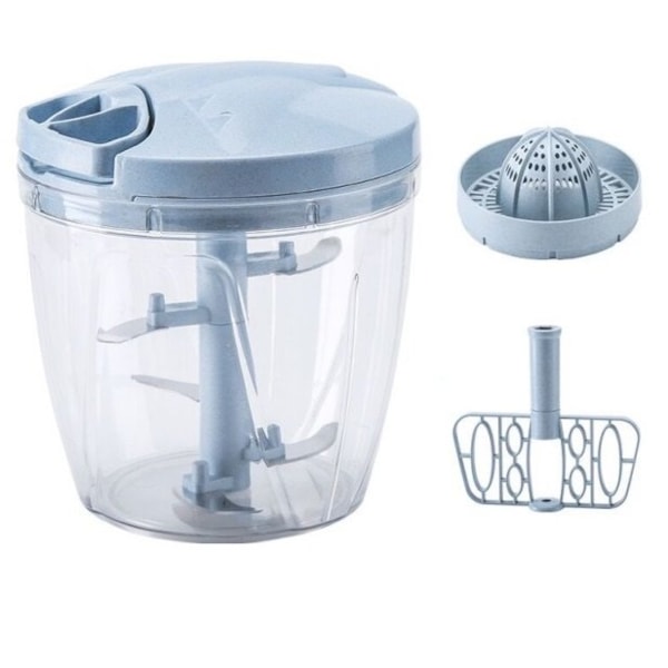 Mixer Processador de Alimentos Manual 3X1 Magic mixer Azul GH404 Globalmix-47d444e0-70ee-4227-adf0-b19d621518ad