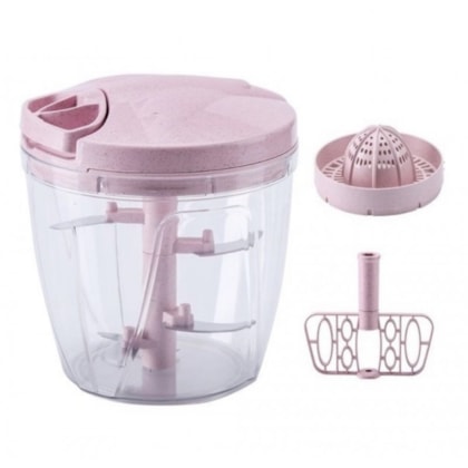 Mixer Processador de Alimentos Manual 3X1 Magic mixer Rosa GH405 Globalmix -f4325458-454c-487e-88a4-598f33291703
