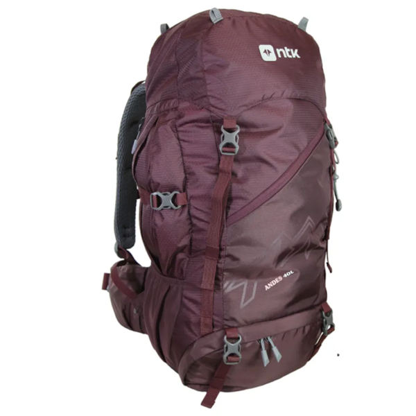 Mochila Andes de 40 litros NTK Vinho 200212 Nautika-40a6d106-27d9-4d3e-a495-8fa785c5d386