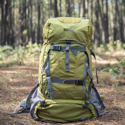 Mochila Cargueira Kompaz GT Com Capacidade para 70+15 litros Verde 200350 Nautika-30526bd5-8968-4527-9903-3186642cf7d1