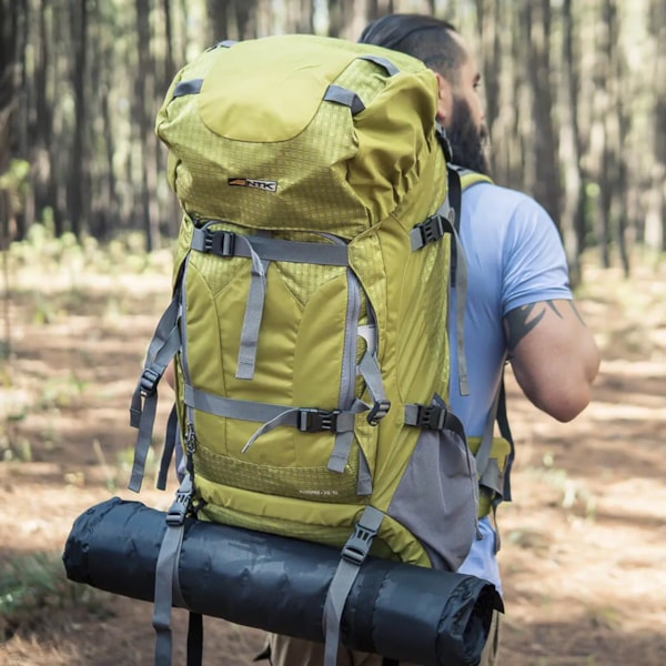 Mochila Cargueira Kompaz GT Com Capacidade para 70+15 litros Verde 200350 Nautika-54be5540-e6d7-461d-b78e-640fecbb00ab