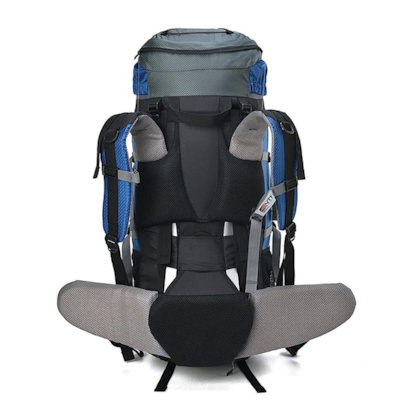 Mochila Cargueira Nautika Gyzmo GT 50 litros Cinza e azul 200330-CZAZ Nautika-50d928b6-02cd-4ca8-9dc6-50b5943ec5d2