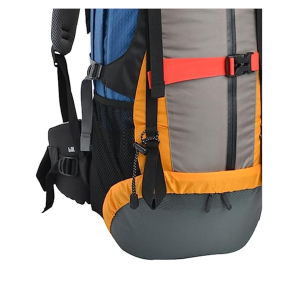 Mochila Cargueira Nautika Gyzmo GT 50 litros Cinza e azul 200330-CZAZ Nautika-e0919c59-bd70-4479-8cc4-704750b5ea5b