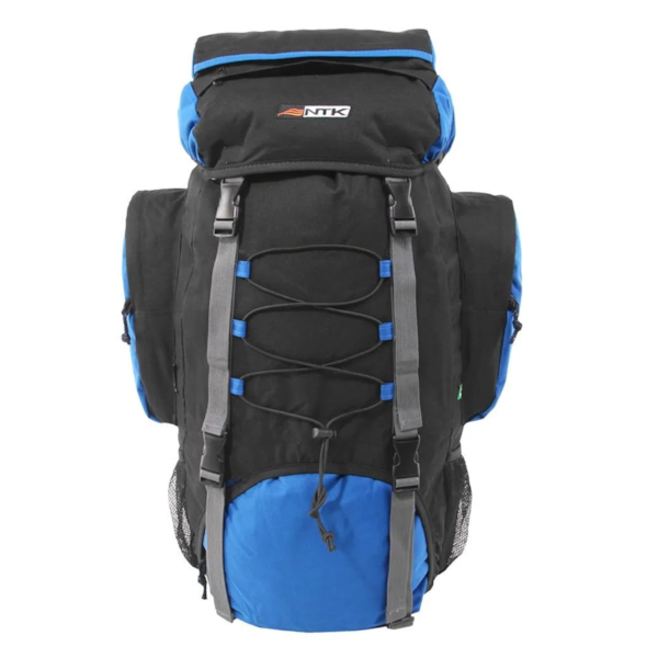 Mochila Cargueira Nautika Intruder 60 litros Azul e Preto  201110 Nautika-530050ff-33f1-4c0f-b727-0e46d6cc4711