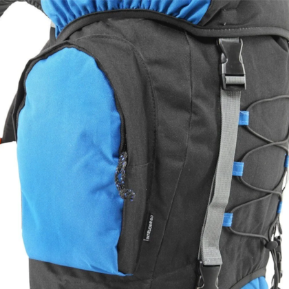 Mochila Cargueira Nautika Intruder 60 litros Azul e Preto  201110 Nautika-c6e55b84-0f97-4780-9eac-db4d629820d4