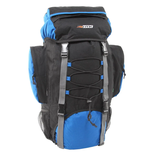 Mochila Cargueira Nautika Intruder 60 litros Azul e Preto  201110 Nautika-e329c2c6-3a32-4cb5-8a0e-3663d7447243