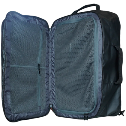 Mochila de Viagem Evoque 40L em Poliéster e Laminação PU 600D Preta 203051-PR Nautika-5e60306d-6602-4399-9f9d-687716094241