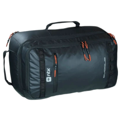 Mochila de Viagem Evoque 40L em Poliéster e Laminação PU 600D Preta 203051-PR Nautika-adf03376-7cd0-4656-94d8-4b5f25236899