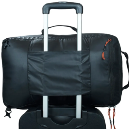 Mochila de Viagem Evoque 40L em Poliéster e Laminação PU 600D Preta 203051-PR Nautika-2546e74c-eed4-4c42-813d-0c606a34c1c4