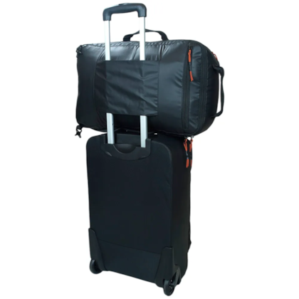 Mochila de Viagem Evoque 40L em Poliéster e Laminação PU 600D Preta 203051-PR Nautika-db7c9965-34f3-4402-bca1-b2ca49e1fcf6