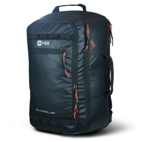Mochila de Viagem Evoque 40L em Poliéster e Laminação PU 600D Preta 203051-PR Nautika-57e8ff51-9911-4907-b818-48a12469611a