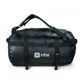 Mochila Duffle Bag 120L Impermeável Preta Nautika 206120