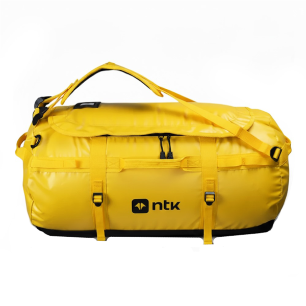 Mochila Duffle Bag 50L Amarela para Viagens Camping Nautika-c1ad9f84-e1bd-4487-97a9-e2fc1173ce9e