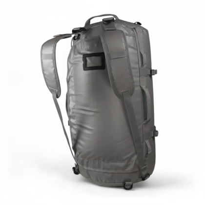 Mochila Duffle Bag 50L Cinza para Viagens Camping Nautika