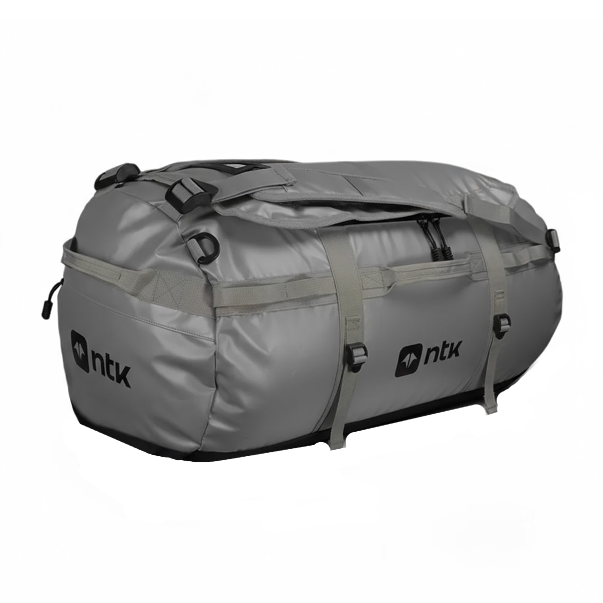 Mochila Duffle Bag 50L Cinza para Viagens Camping Nautika | Ultra