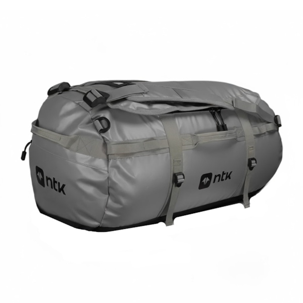 Mochila Duffle Bag 50L Cinza para Viagens Camping Nautika-7a5e00e2-e19a-4357-91bd-e5848b109347