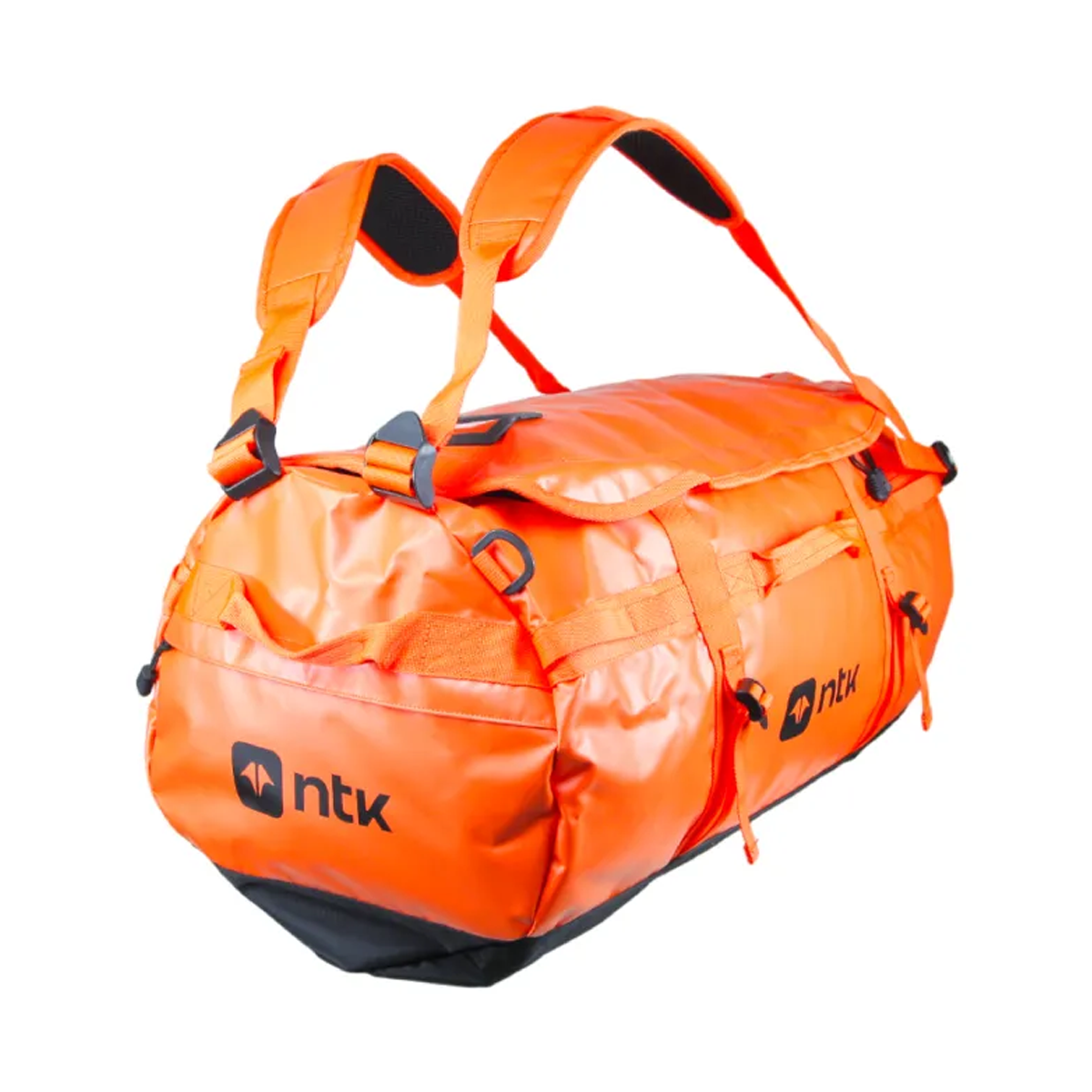 Mochila Duffle Bag 50L Laranja para Viagens Camping 206060 Nautika
