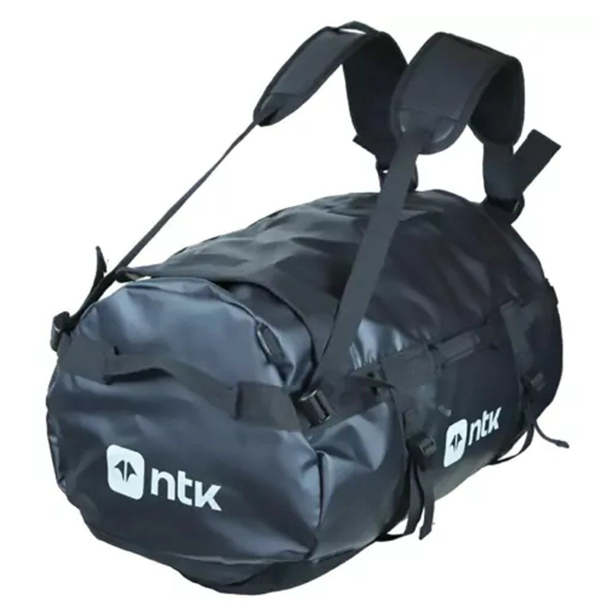 Mochila Duffle Bag 50L Preta para Viagens Camping 206060 Nautika